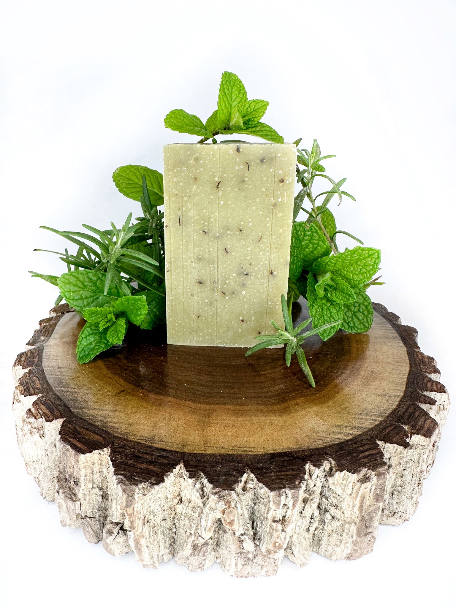 Peppermint Rosemary Soap