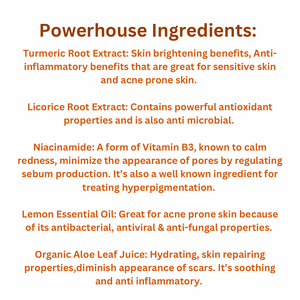 Turmeric Magic Brightening Facial Toner